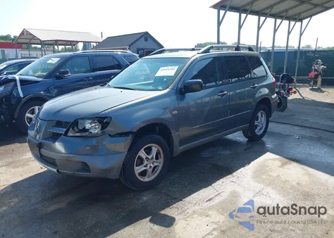 2003 Mitsubishi Outlander Ls from USA, damaged, VIN JA4LX31G93U112695